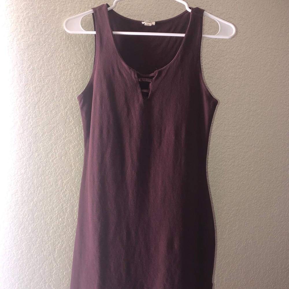 Garage bodycon mini dress